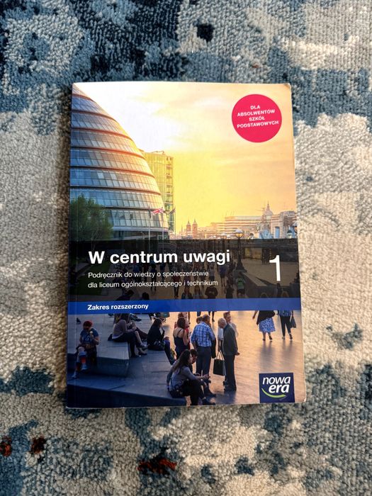 WOS "W centrum uwagi", Nowa Era, klasa 1, zakres rozszerzony