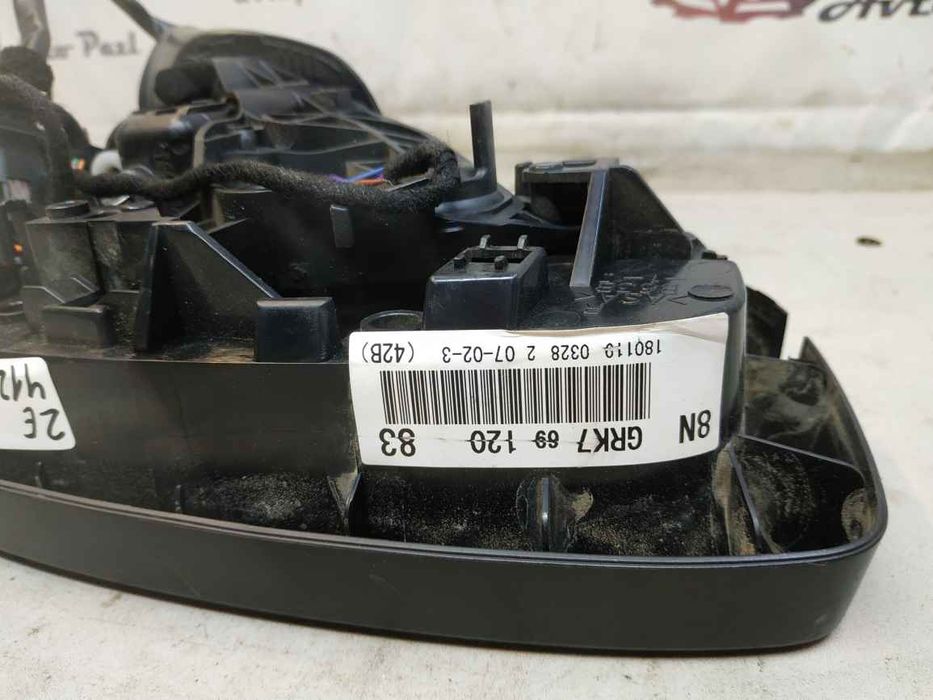 Mazda 6 GJ 2015-2023 корпус дзеркала R GRK769120 8-pin ZE0412 GRK769121A