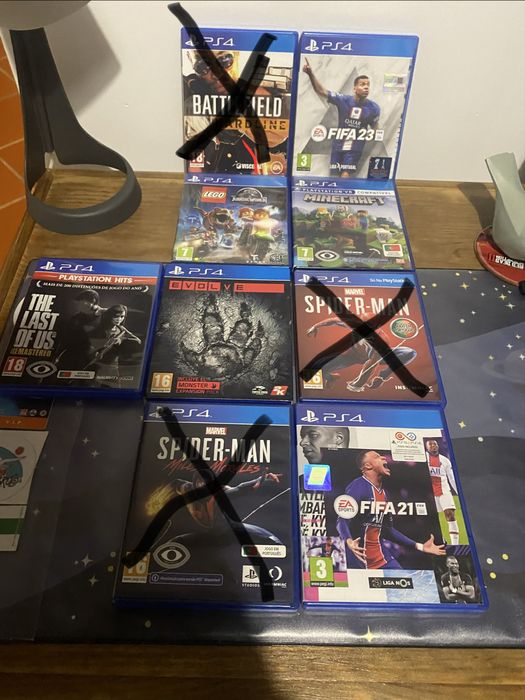 Jogos para a ps4 em bom estado
