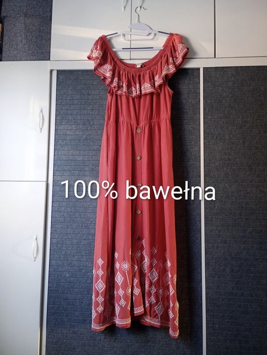 Długa sukienka w stylu Boho Monsoon