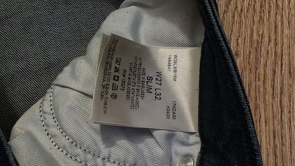 Damskie Jeansy Wrangler Slim  Ciemnoniebieskie