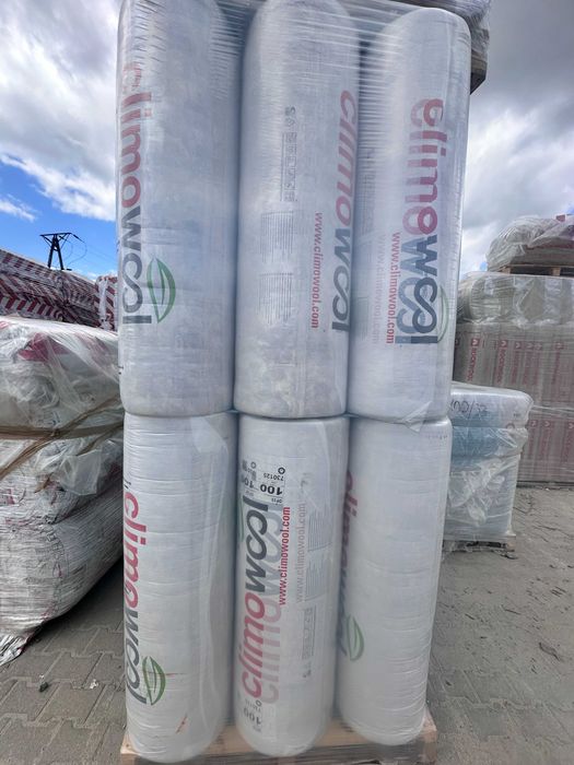 Wełna mineralna  szklana Climowool 039 10cm 100mm