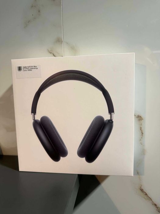 Słuchawki bezprzewodowe Apple AirPods MAX, GW, nie aktywowany/Komis Krzysiek