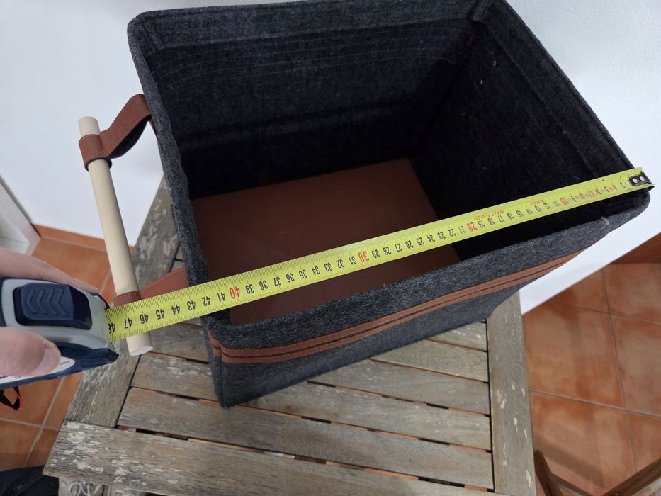 Cesto compacto para lenha