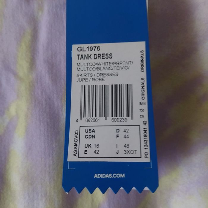 Sukienka adidas letnia 42