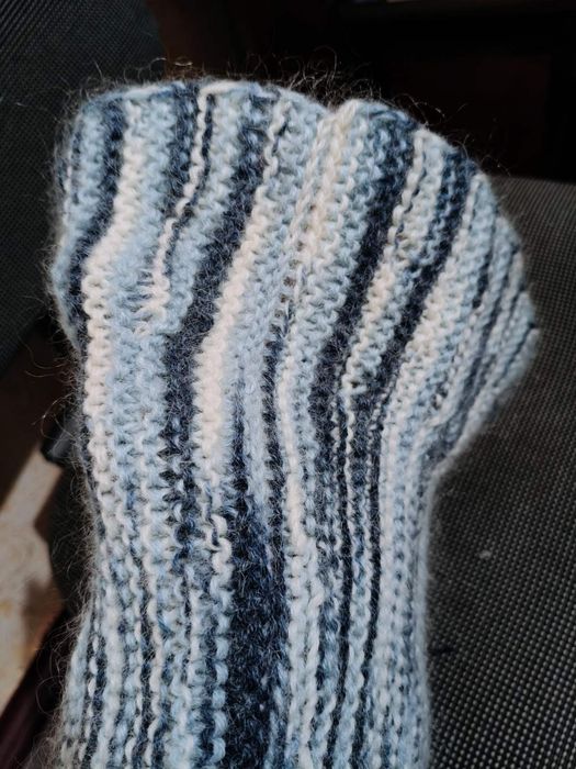 Вязаный шарф снуд хомут манишка горжетка Ручная работа