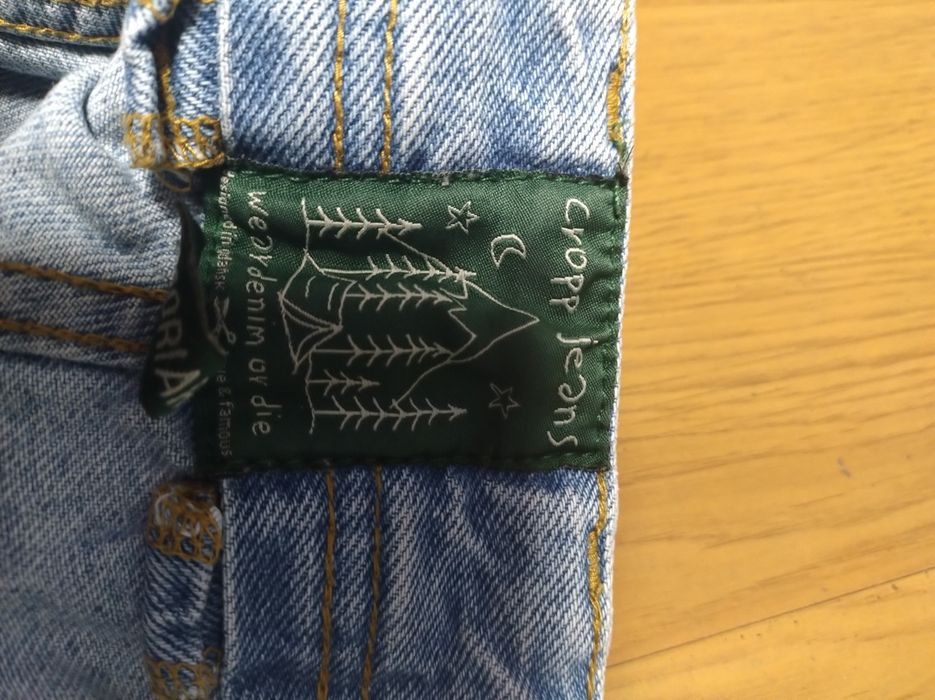 Spodenki jeans damskie Cropp
