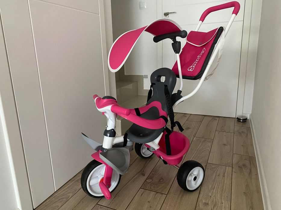 Smoby BABY BALADE 3W1 Rowerek trójkołowy