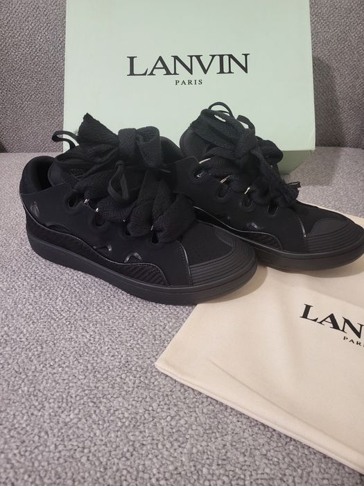 Lanvin curb black, 43 drip, drill