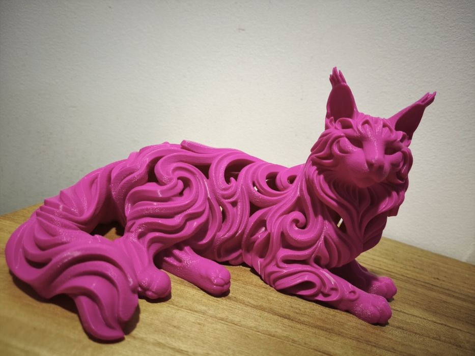Estátua Maine Coon