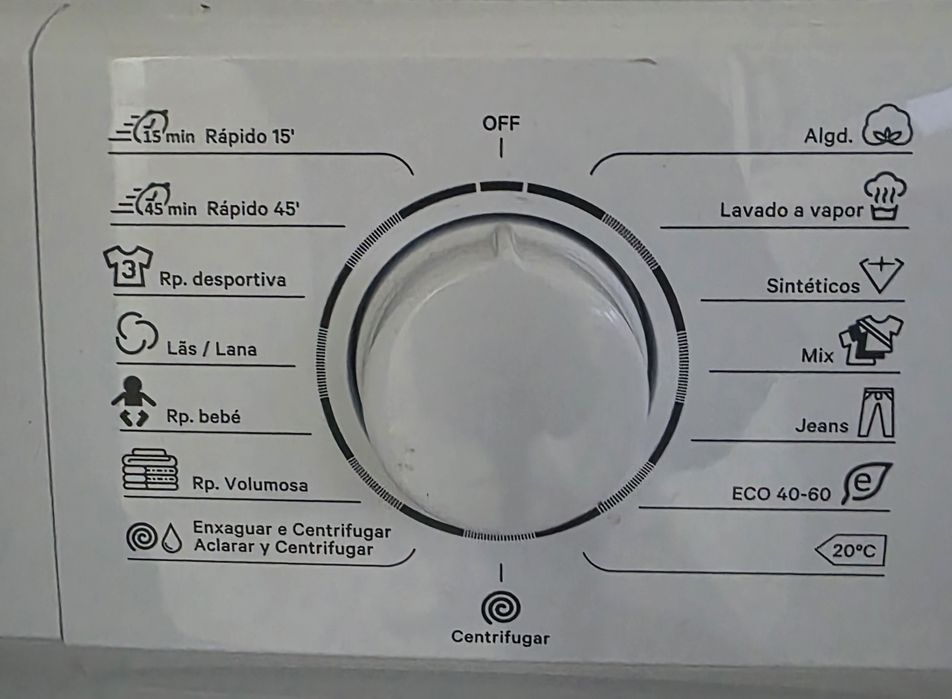 Maquina Lavar Roupa Kunft (8kg) 1400 RPM (Como Nova)