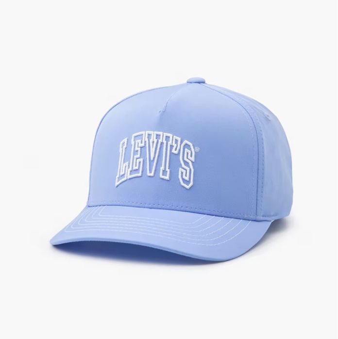 Кепка Levi’s блакитна з написом