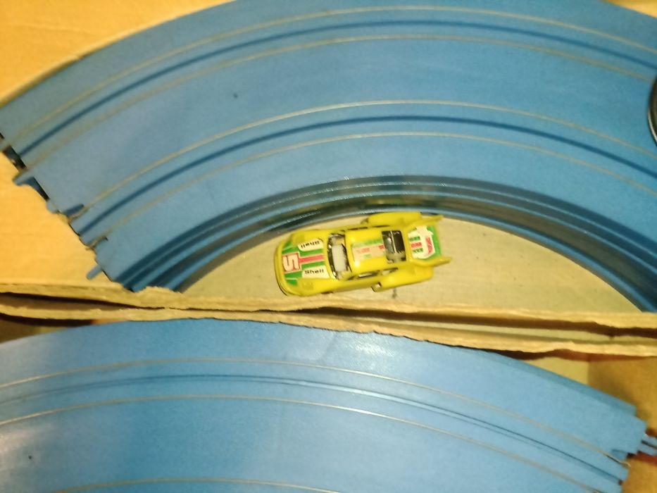 Pista de carros vintage