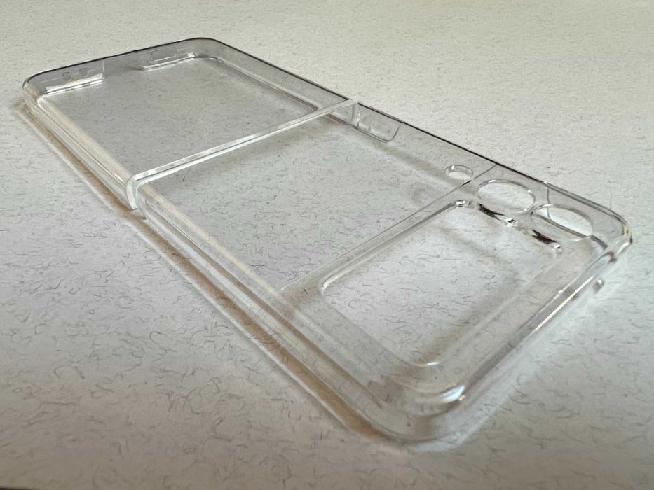 Samsung Galaxy Flip 4 чохол із прозорого пластику чехол накладка