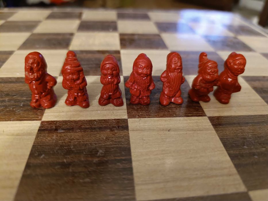7 Anões em red jasper e Tartaruga Feng Shui