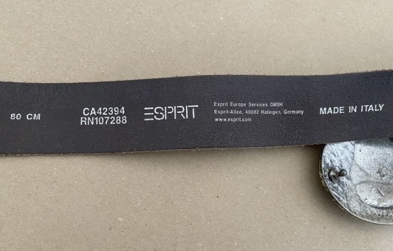 Ремень кожаный esprit