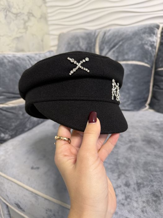 Черная кепка кепи ruslan baginskiy crystal