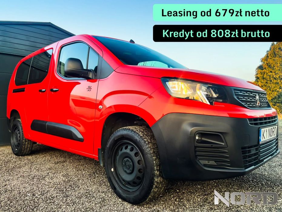 Peugeot Partner 4x4 Long Asphalt  *Bezwypadkowy, FV23%, 4x4, Kredytowanie/Leasing, gw.12m gethelp!