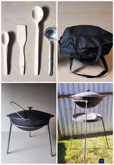 Казан узбекский чугун WOK татарський азіатський чавун 4 6 8 л