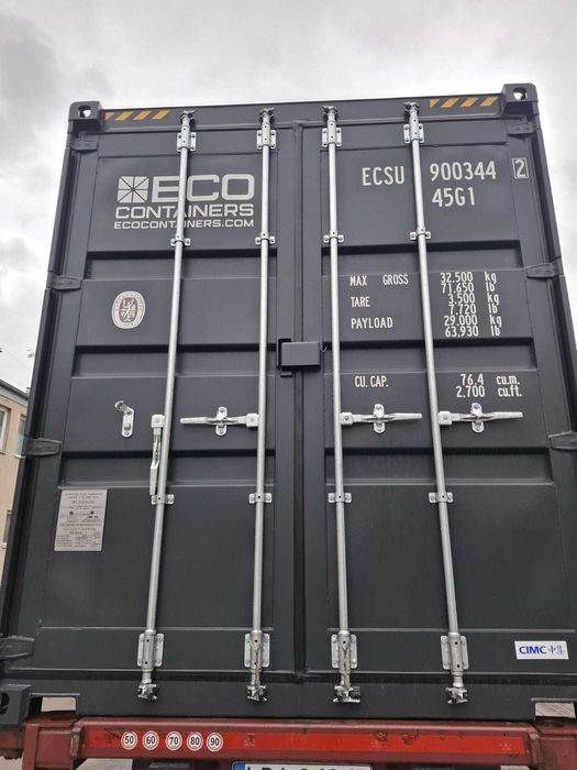 Kontener morski 40'HC 12m magazyn nowy One Way