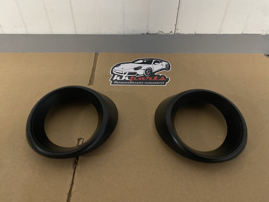 SUPORTES MOLDURAS ENCAIXES FARÓIS DE NEVOEIRO FIAT 500 ABARTH NOVOS