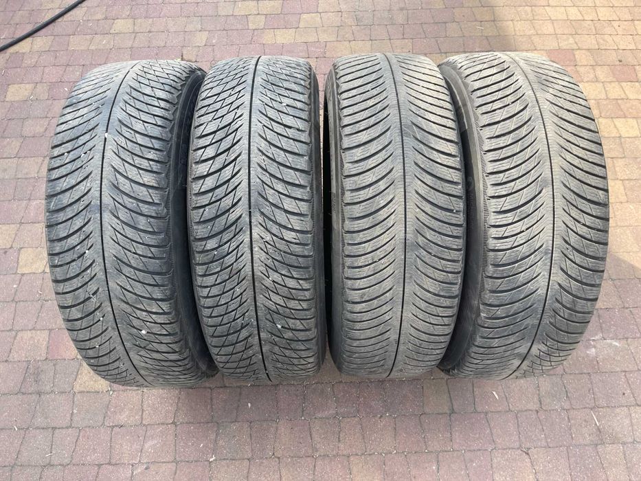 3822. Opony zimowe 225/60/18 Michelin 5.5-6.5mm 2020r cena za 4szt