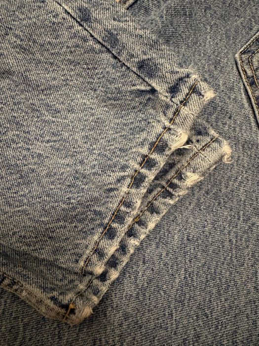 Zara mom jeans acid wash