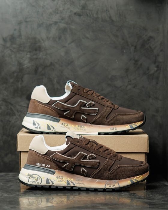 Кросівки Premiata Mick 24 Brown premium | Кроссовки чоловічі