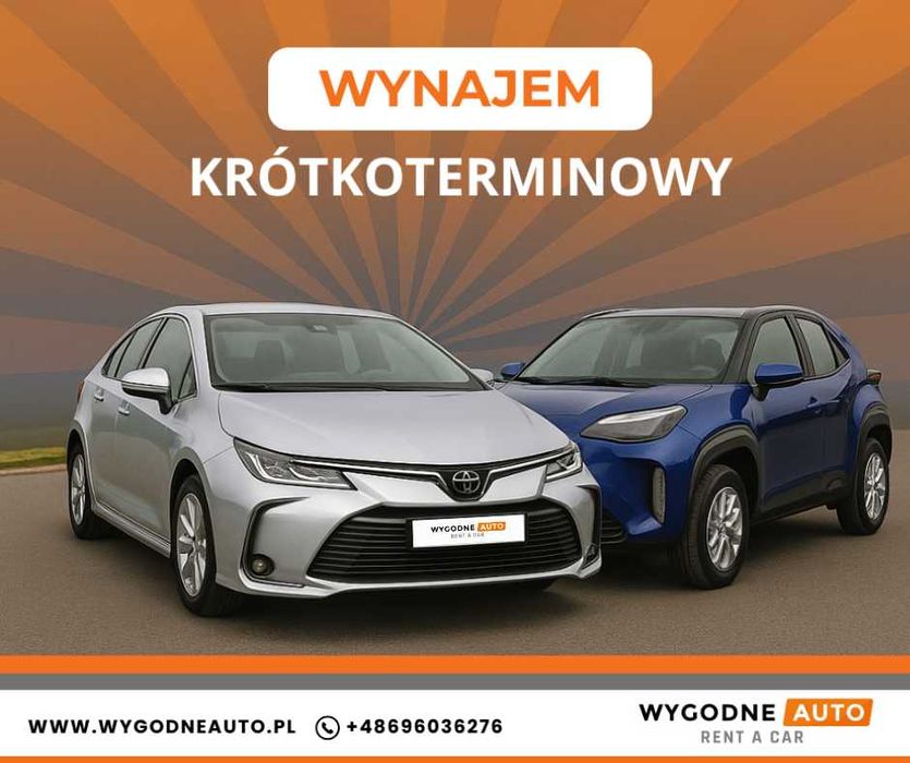 Samochód do wynajęcia, Wynajem aut, wypożyczalnia samochodów