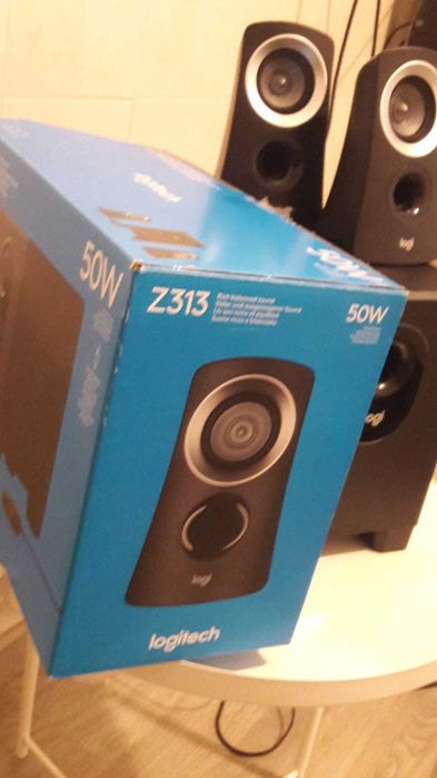 Colunas Logitech Z313 c/ Adaptador Jack