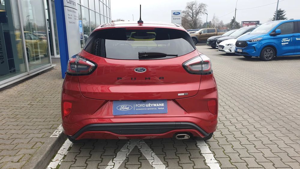 Ford Puma 1.0 Mhev 125 Km, 29 Tys Km, I Wł, Serwis Aso, Dealer
