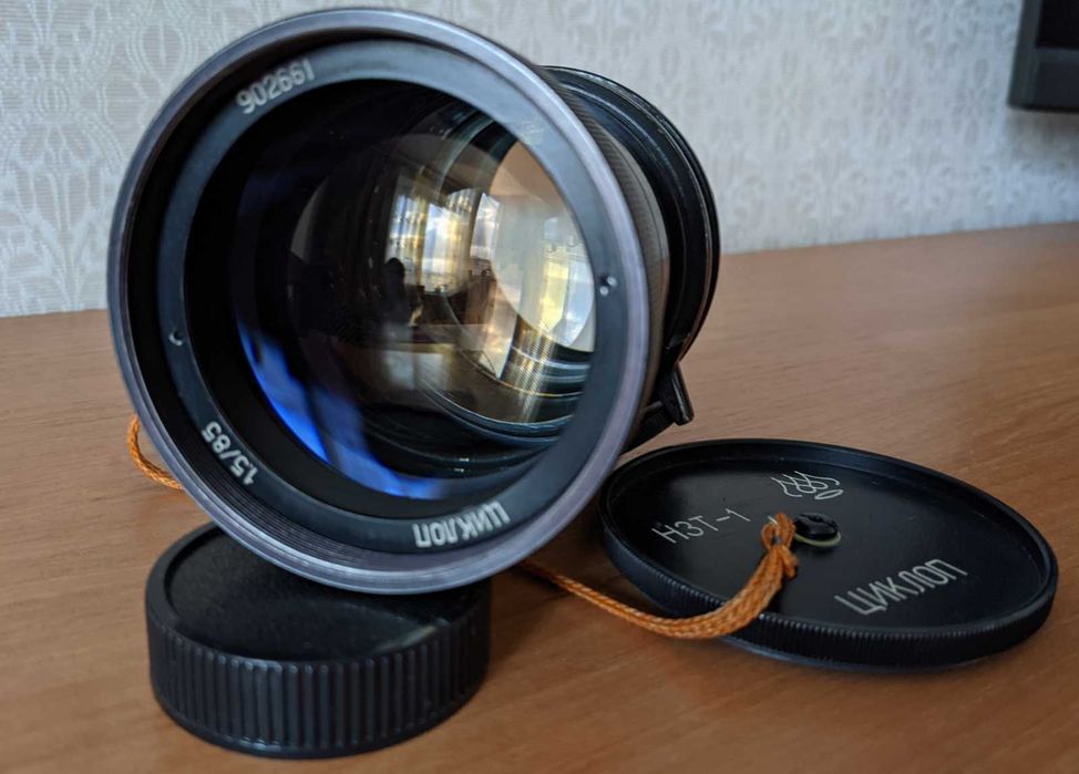 Обьектив Циклоп 1,5/85 (аналог Гелиос 40-2)