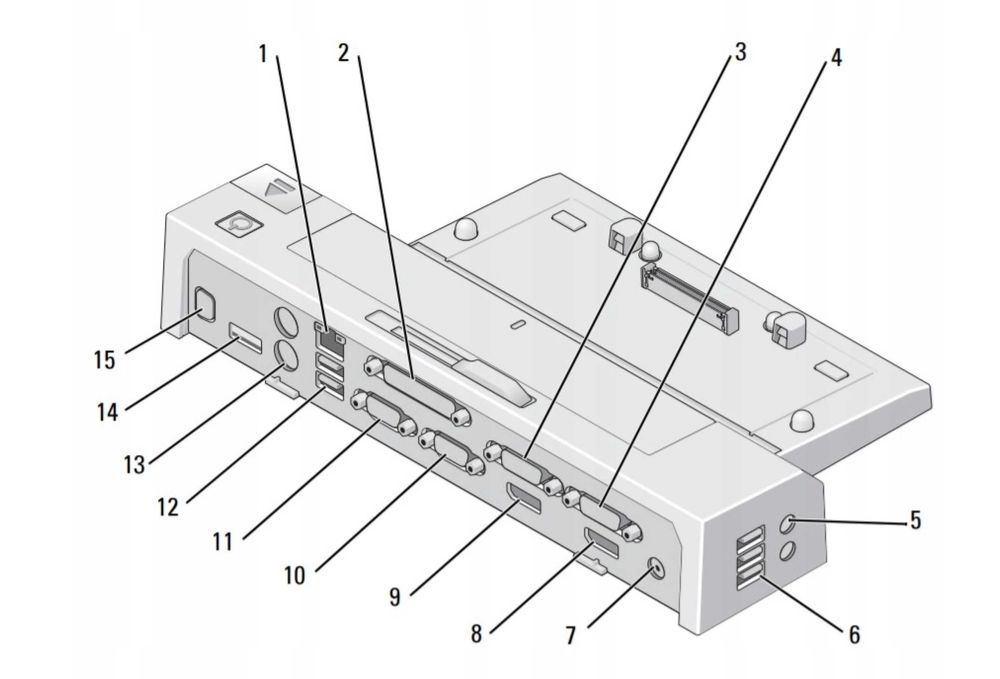Stacja Dokująca Dell E-Port Plus Latitude E4310 E5250 E5440 E5470 E5570