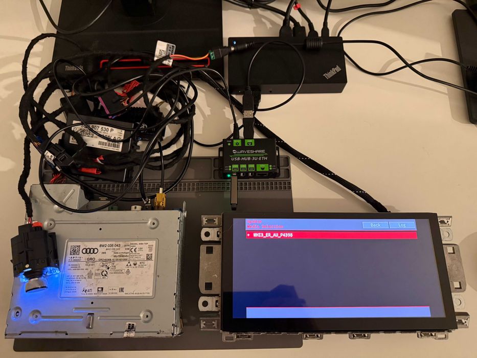 Konwersja USA EU Mapy Audi Volkswagen Porsche MIB2 MIB3 MH2p MHI3 MPR3