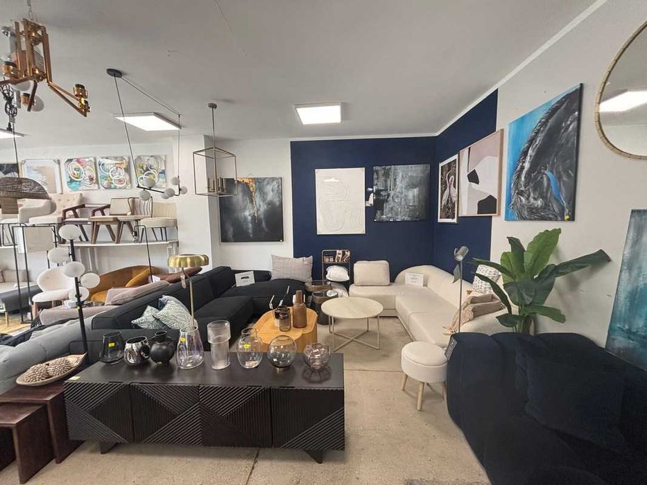 Nowoczesna sofa 2-osobowe Molino Szenil Jasny beż 170x95x72cm Micadoni