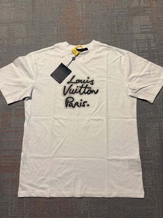T-shirt LV branco