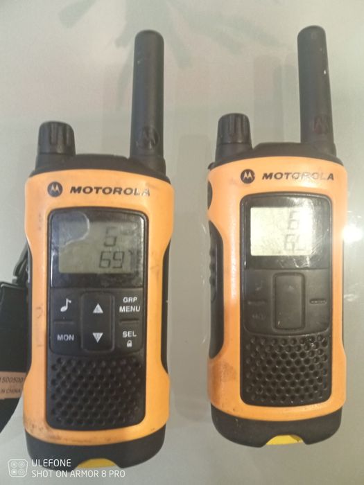 Walkie talkies Motorola 100% estanques
