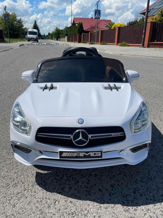 NOWE Auto na akumulator Mercedes SL65 EVA Skóra Samochód  dla dzieci