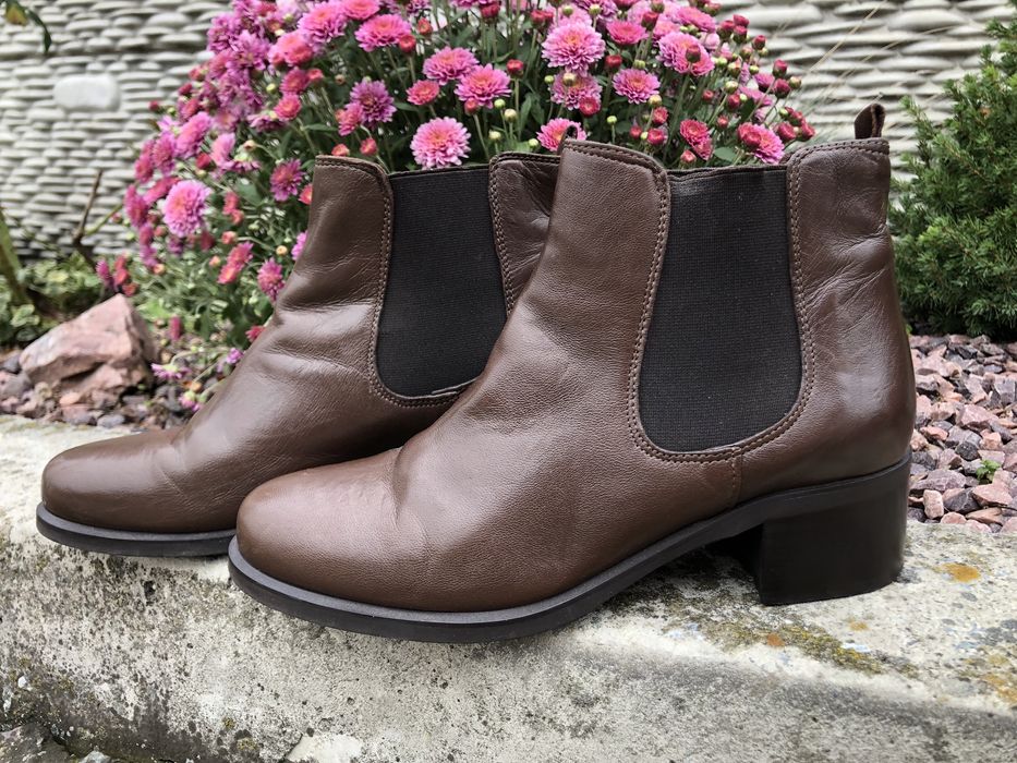 Черевики жіночі шкіряні