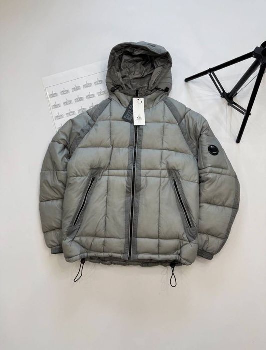 Пуховик C.P. Company чорний, теплий та стильний, розміри S–XL