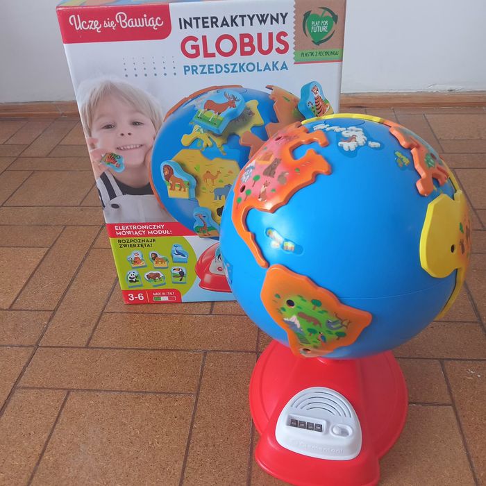 Interaktywny globus przedszkolaka Clementoni