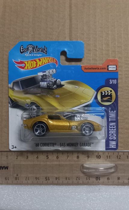 68 corvette gas monkey hot wheels