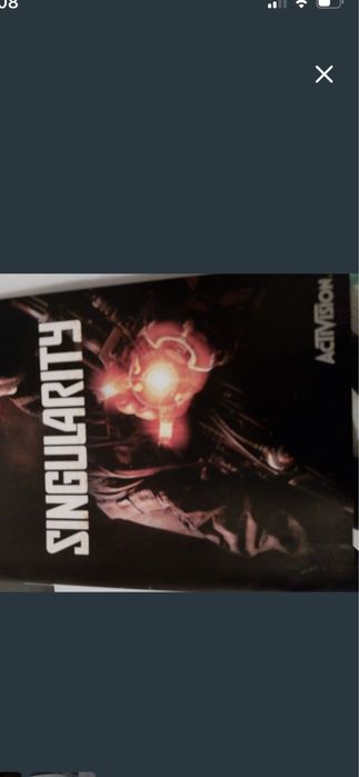 Manual jogo Ps3 Singularity