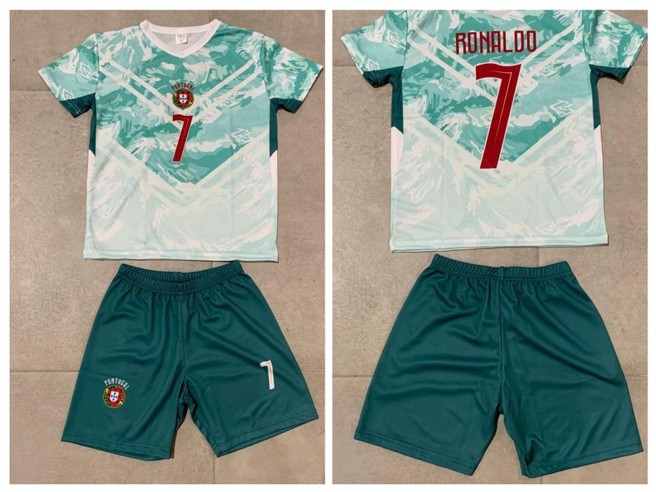 Conjunto Portugal Ronaldo  Criança