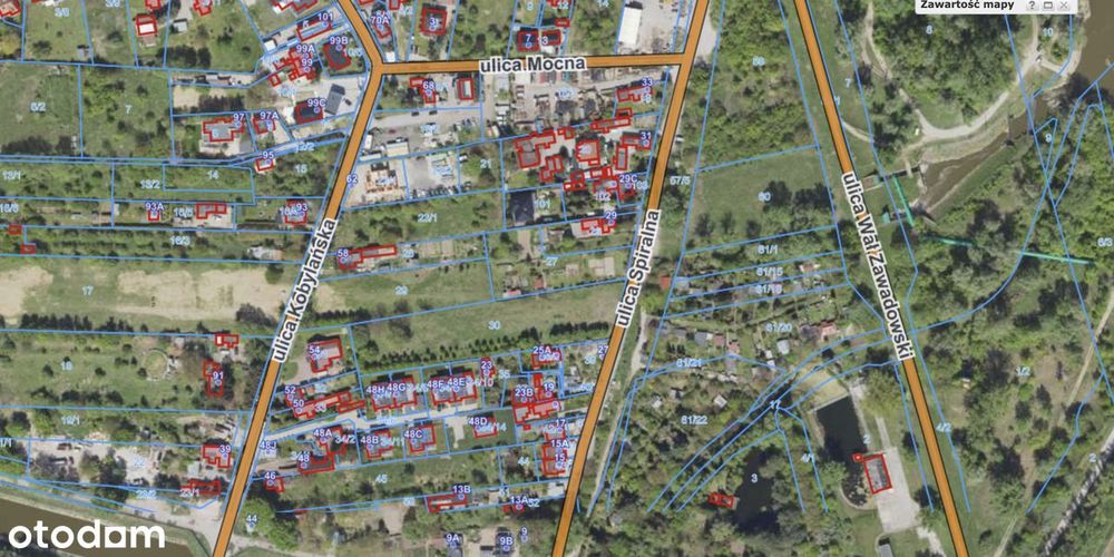 Siekierki Warszawa - plac 1600m2