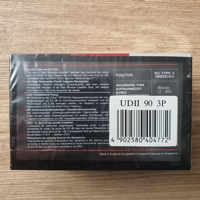 Kasety magnetofonowe Maxell UD|| 90