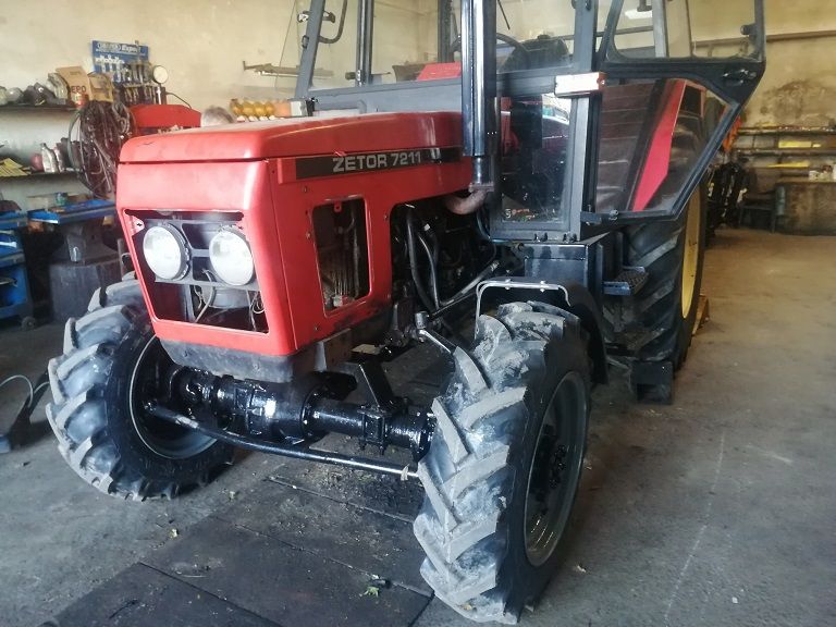 Zetor 7211 4x4 7245 przedni napęd ursus c 360 c 355 montaż napędu