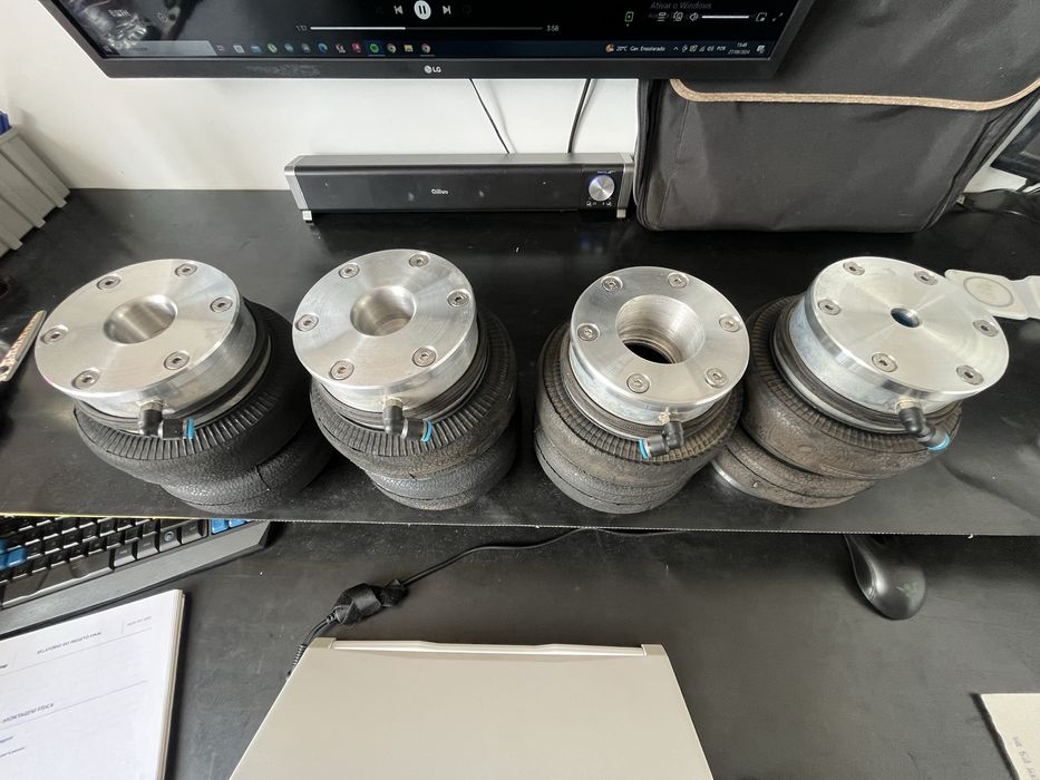 Suspensão pneumatica Vw Passat