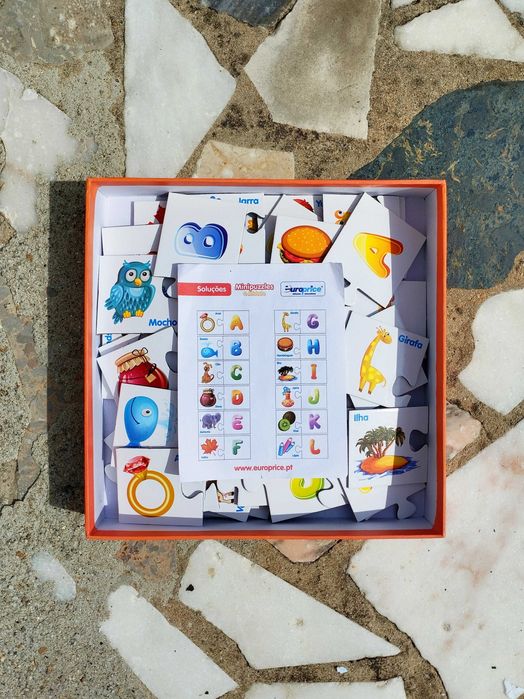 Minipuzzles para Crianças - O Alfabeto