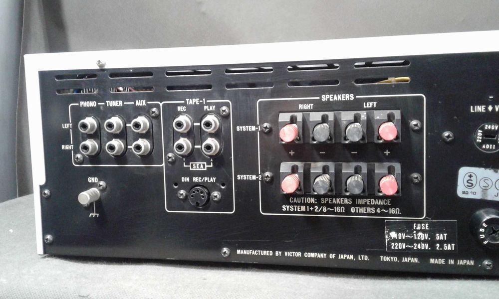 JVC JA-S44, wzmacniacz stereo,vintage